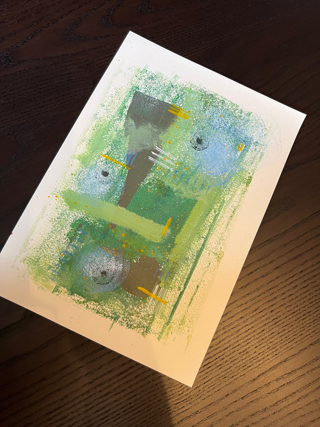 ORIGINAL ABSTRACT ART, Forest art,