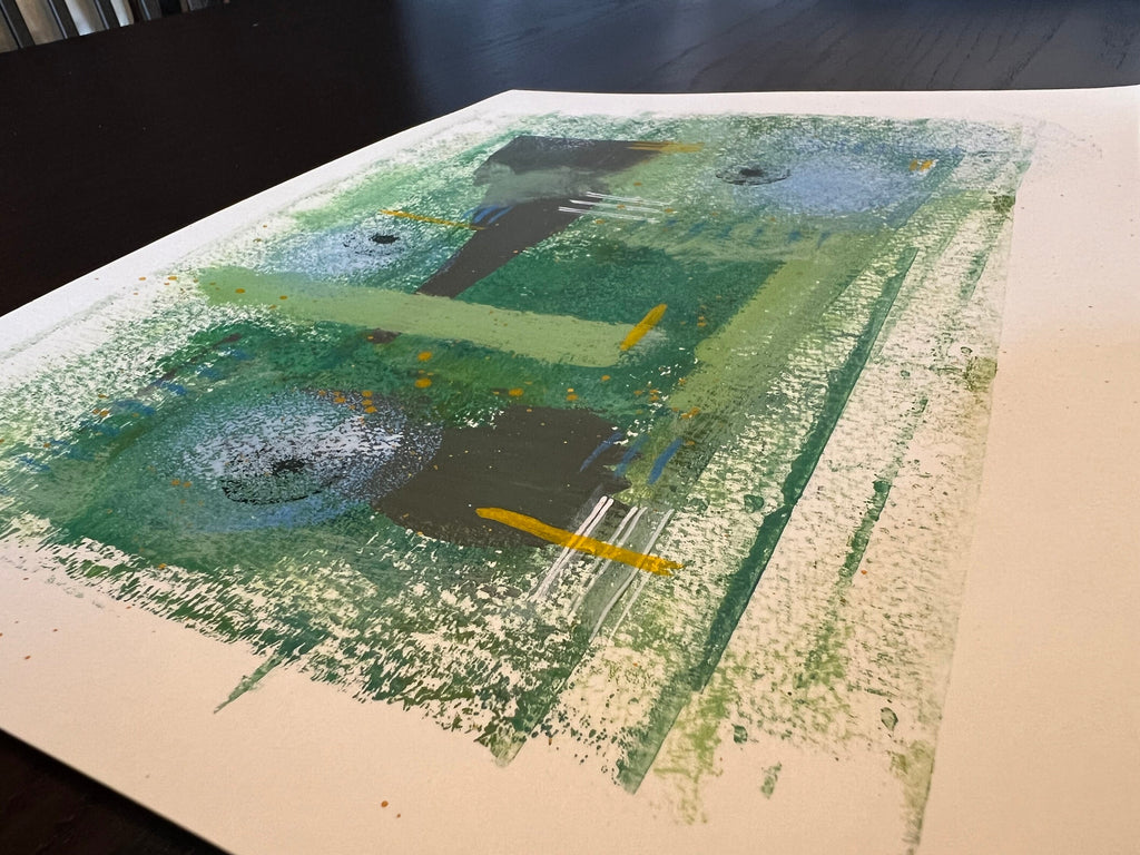 ORIGINAL ABSTRACT ART, Forest art,