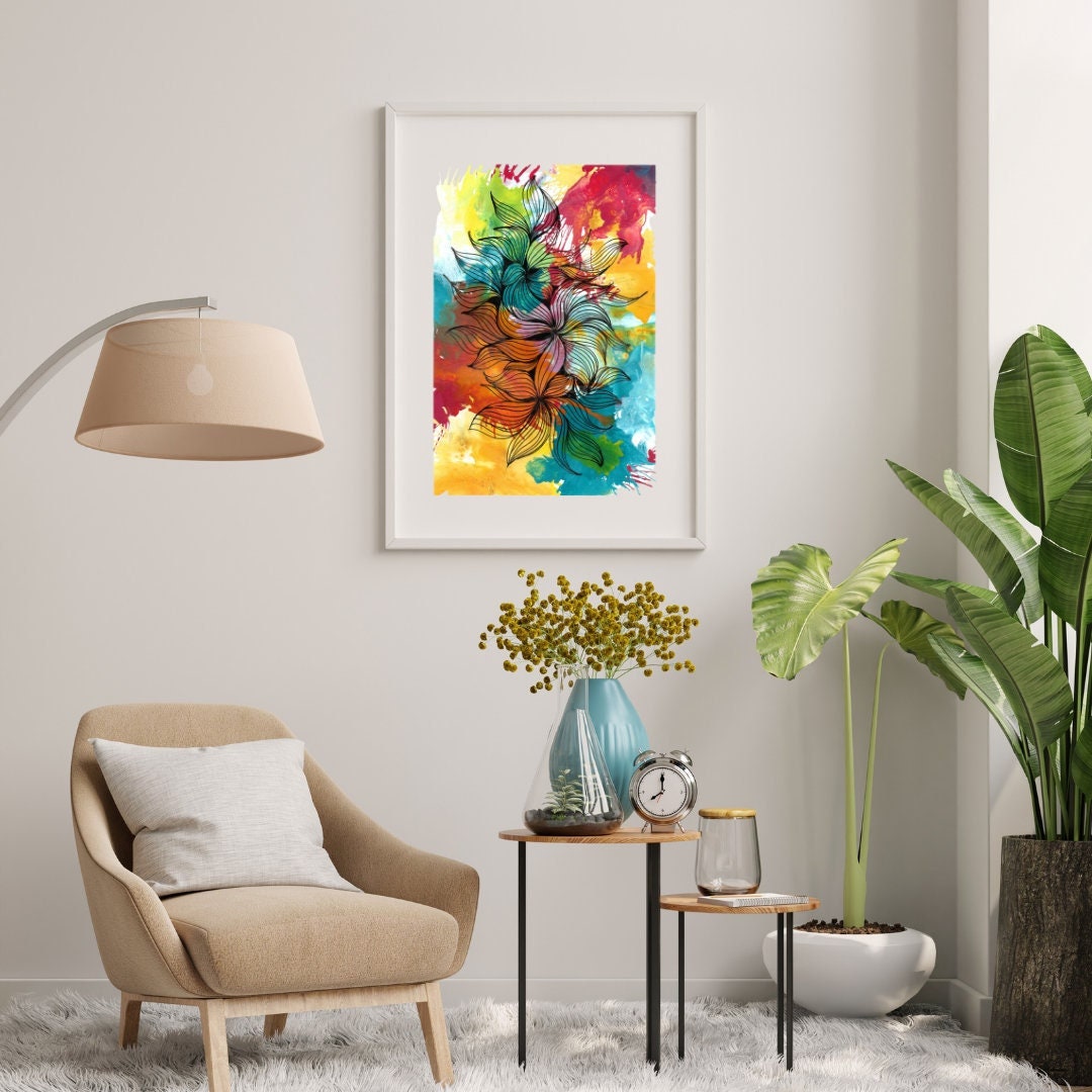 Original abstract art | acrylic painting | pattern art