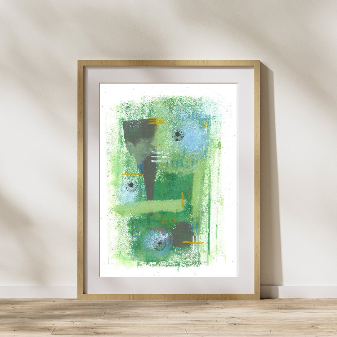 Abstract art print |Nature wall art | A4 print office | Acrylic artwork