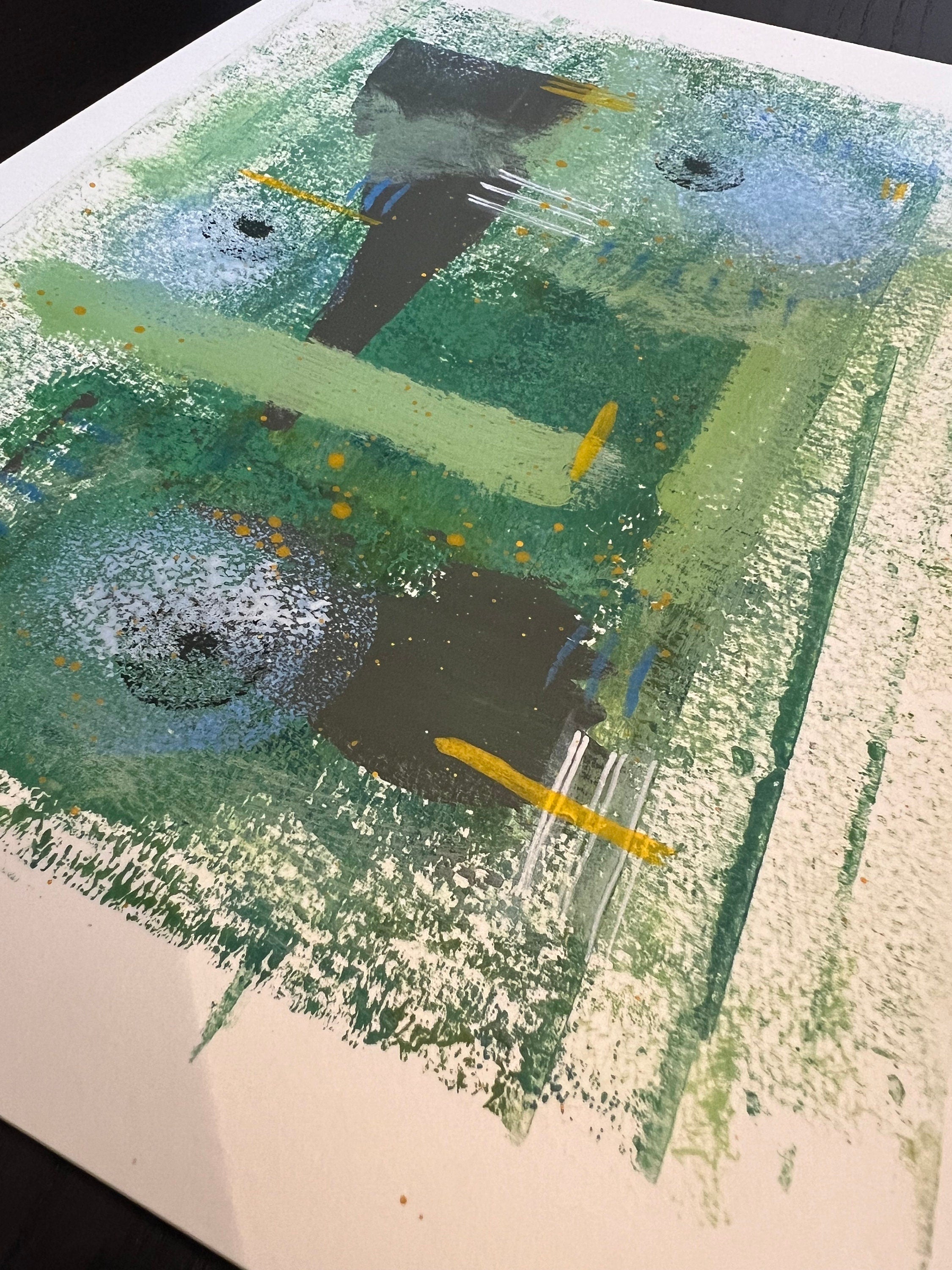Abstract art print |Nature wall art | A4 print office | Acrylic artwork