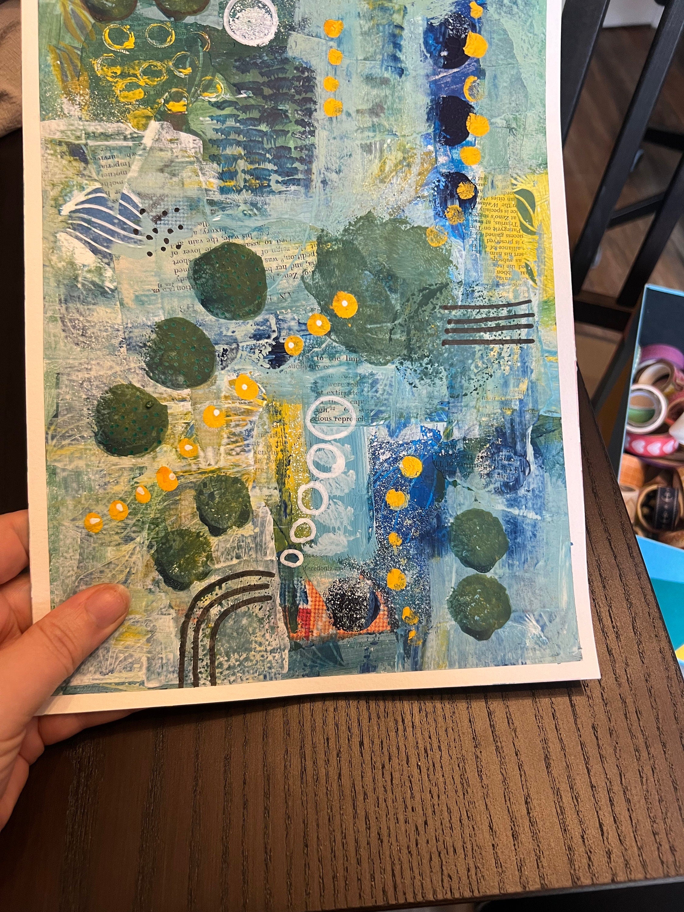 Original abstract art | acrylic painting